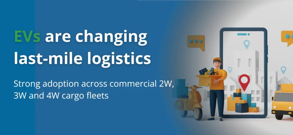 Commercial EV Adoption in India Leading the Next Phase of Last-Mile Growth